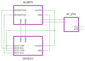 AlarmPro connection variant 2